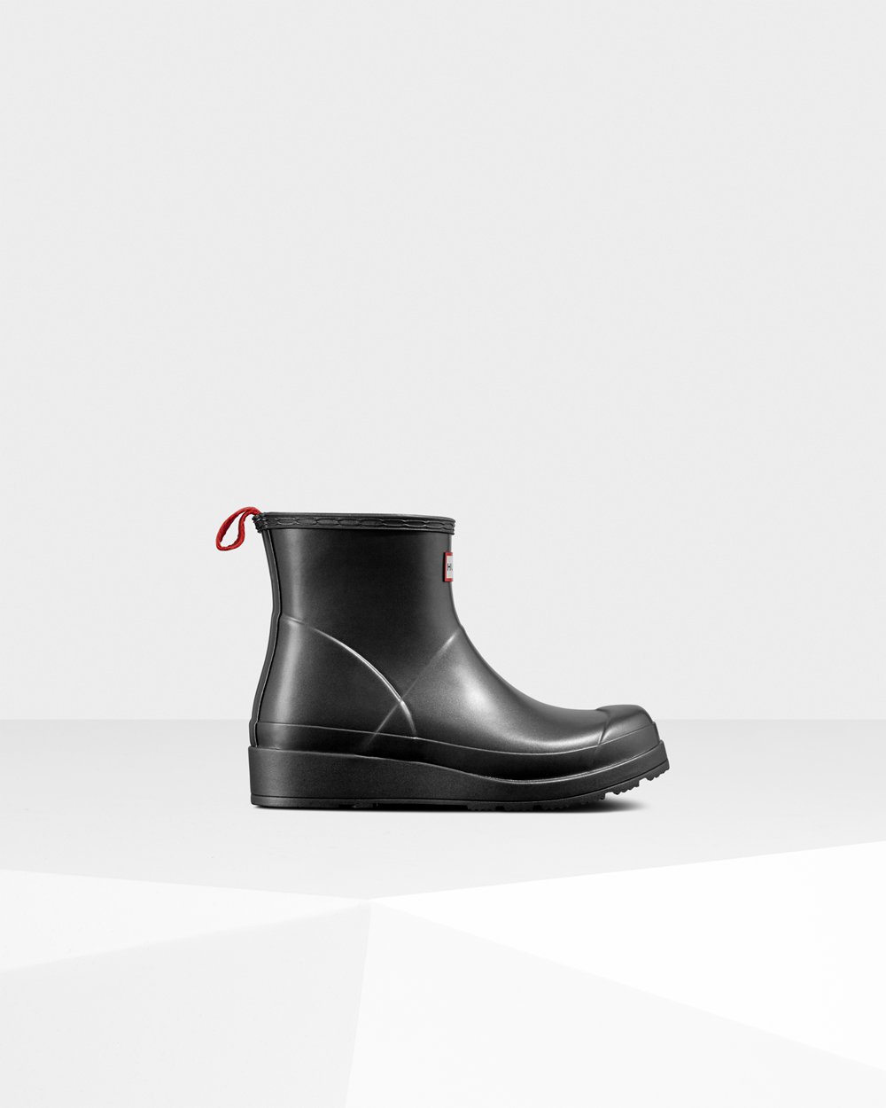 Hunter Original Short Pearlized Rain Play Boots - Online Store Womens Black - QCMXKE067